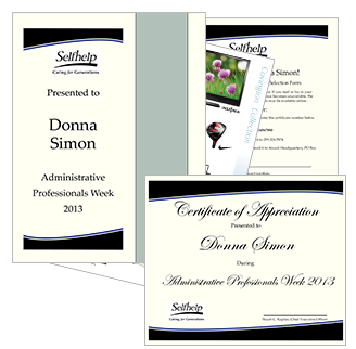 Administrative Professionals' Award Package