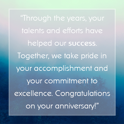 New 11 Employee Anniversary Card Messages